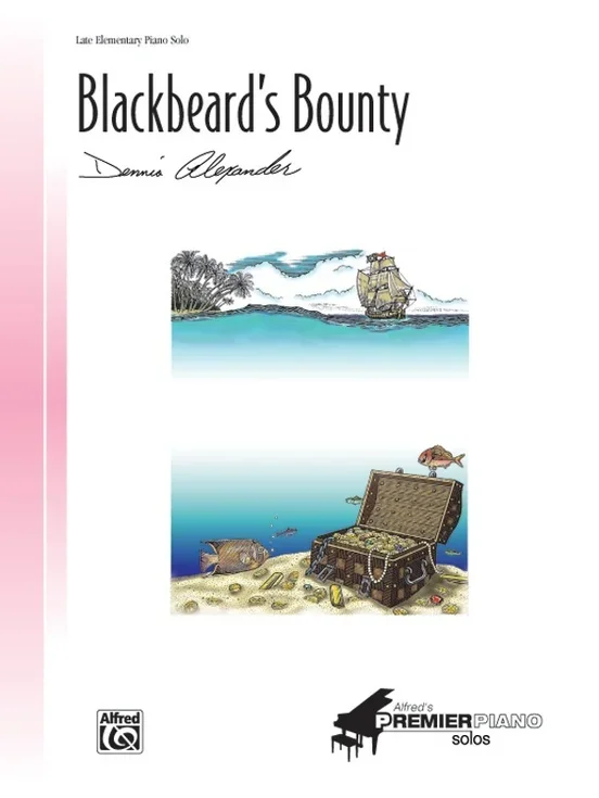 Blackbeards Bounty Late Elementary Piano Solo