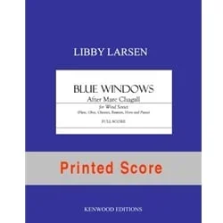 Blue Windows – Wind Quintet with Piano