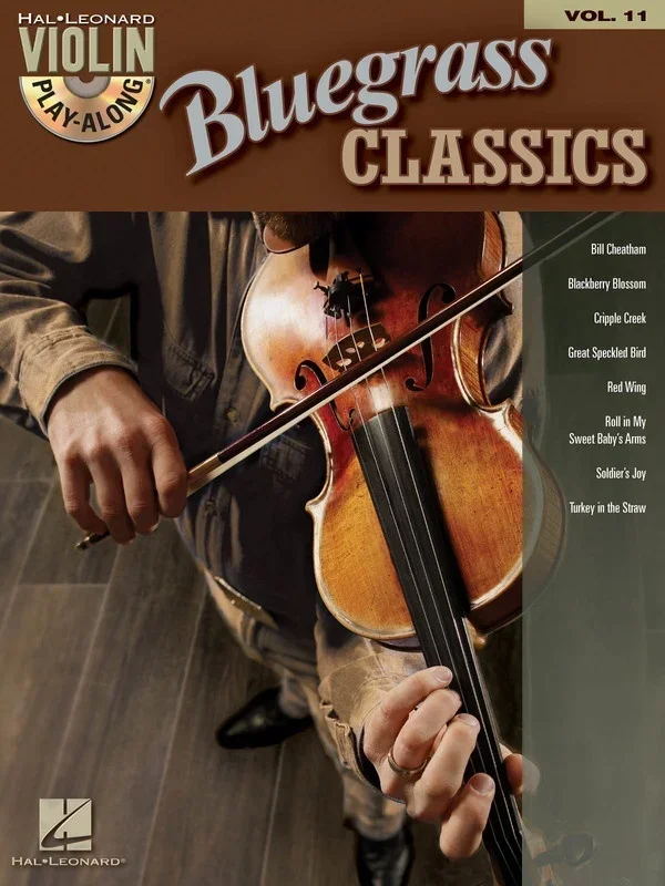 Bluegrass Classics Violin Play Along Book/CD V11