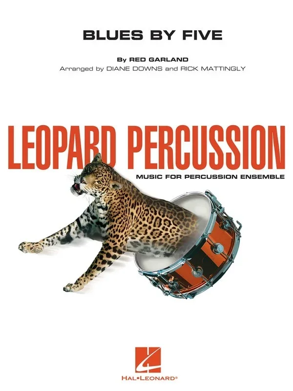 Blues By Five Leopard Percussion Ensemble (Music Score/Parts)
