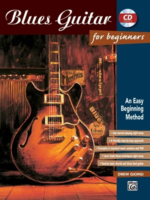 Blues Guitar For Beginners Book/Ecd