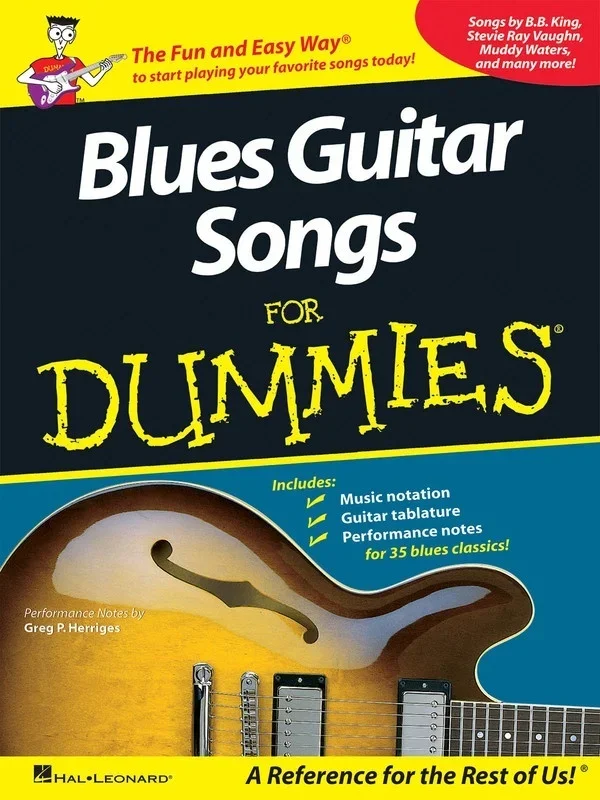 Blues Guitar Songs For Dummies Guitar TAB (Softcover Book)