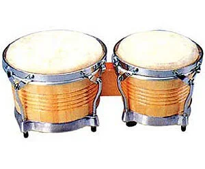 Bongos-Wood Tunable-Latin Natural