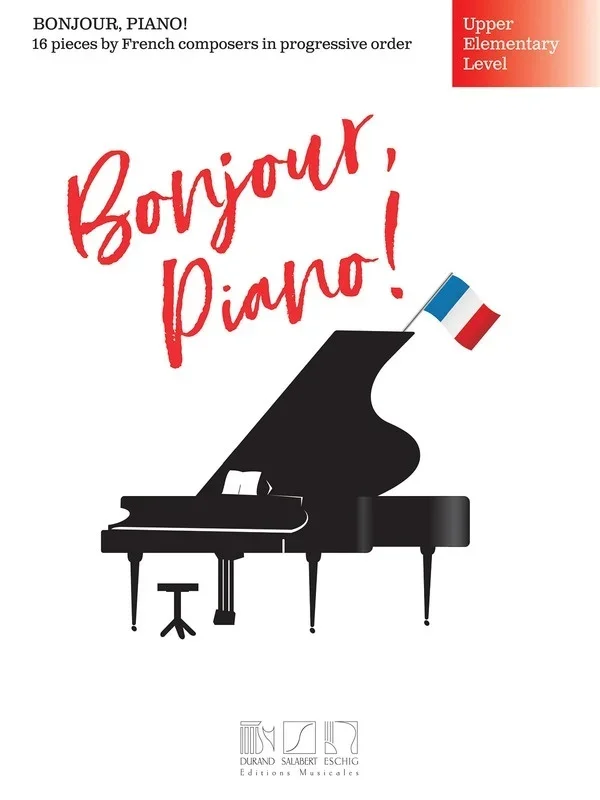 Bonjour Piano Upper Elementary Level (Softcover Book)