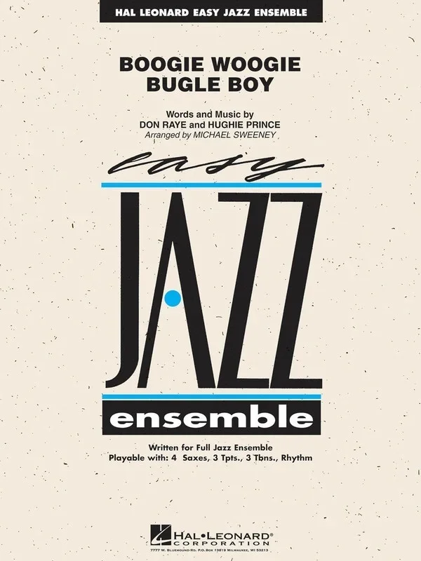 Boogie Woogie Bugle Boy Ejzen2 (Music Score/Parts/CD)
