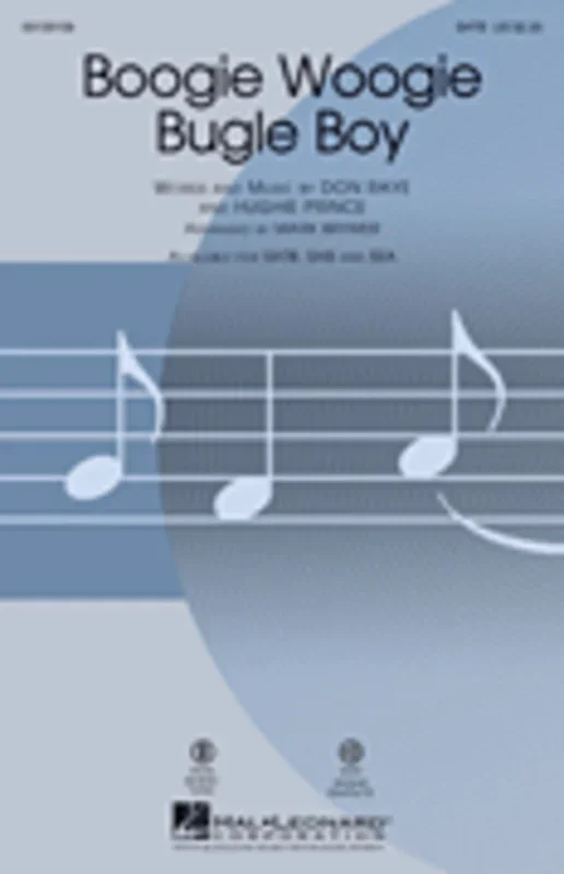 Boogie Woogie Bugle Boy SAB