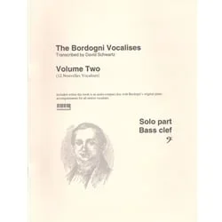Bordogni Vocalises, Volume 2 – Trombone w/CD