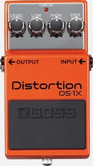 BOSS DS-1X Distortion Pedal – Next-Gen Performance for Guitarists, Compact Design, Advanced Tone Technology