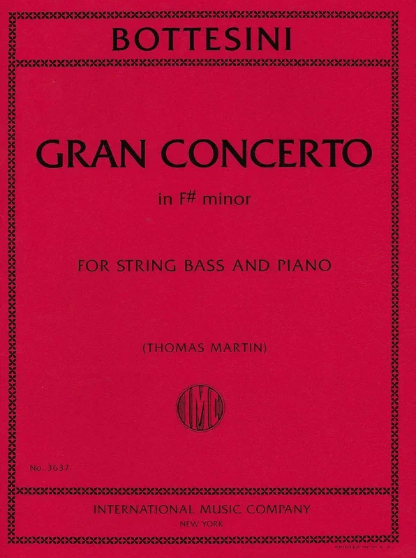 Bottesini: Gran Concerto in F-sharp Minor