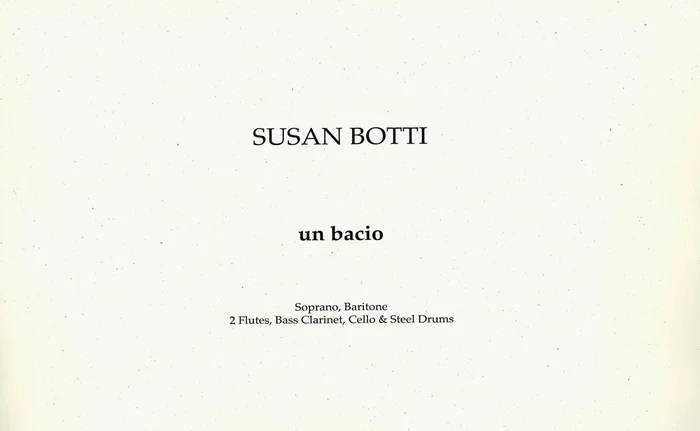 Botti: un bacio