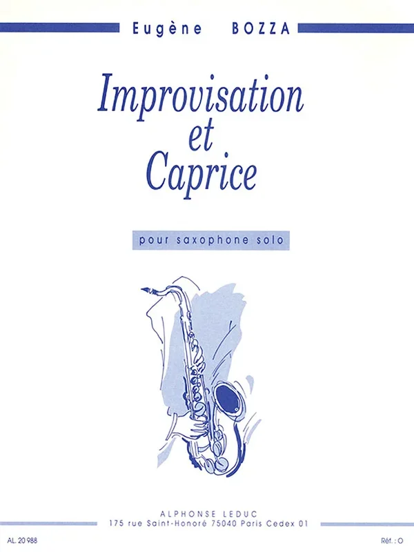 Bozza: Improvisation et Caprice
