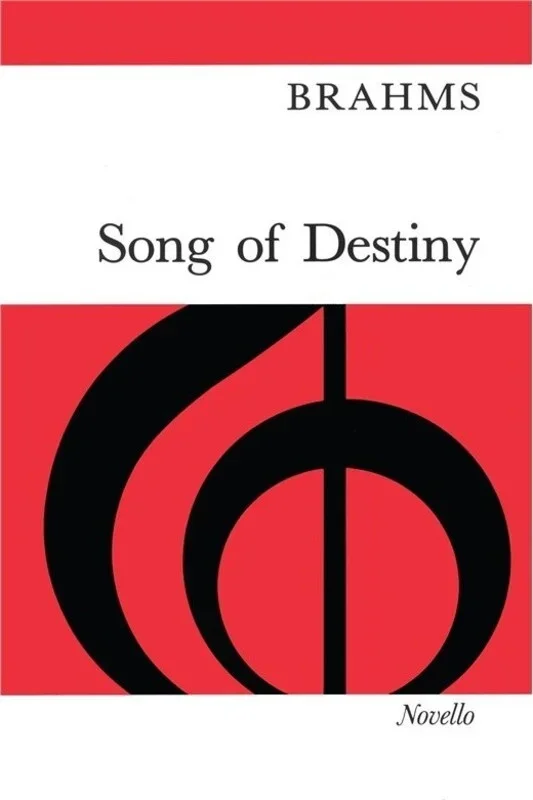 Brahms – Song Of Destiny Vocal Score