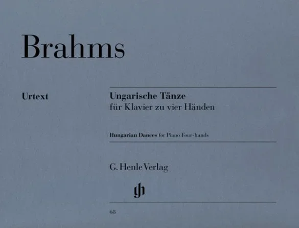 Brahms: Hungarian Dances 1 – 21, 2 Pianos 4 Hands