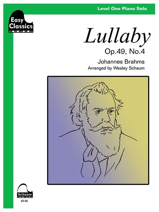 Brahms: Lullaby, Op. 49, No. 4: Schaum