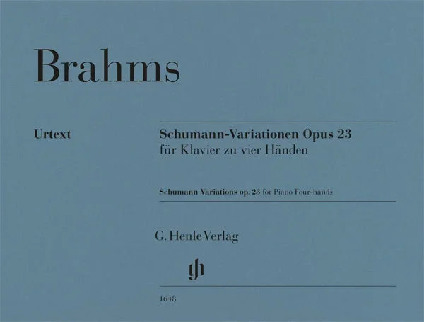 Brahms: Schumann Variations in E-flat Major, Op. 23