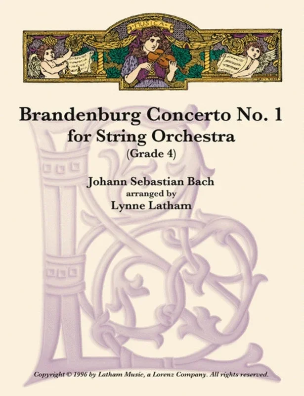 Brandenburg Concerto No 1 Arr Latham So Score/Parts