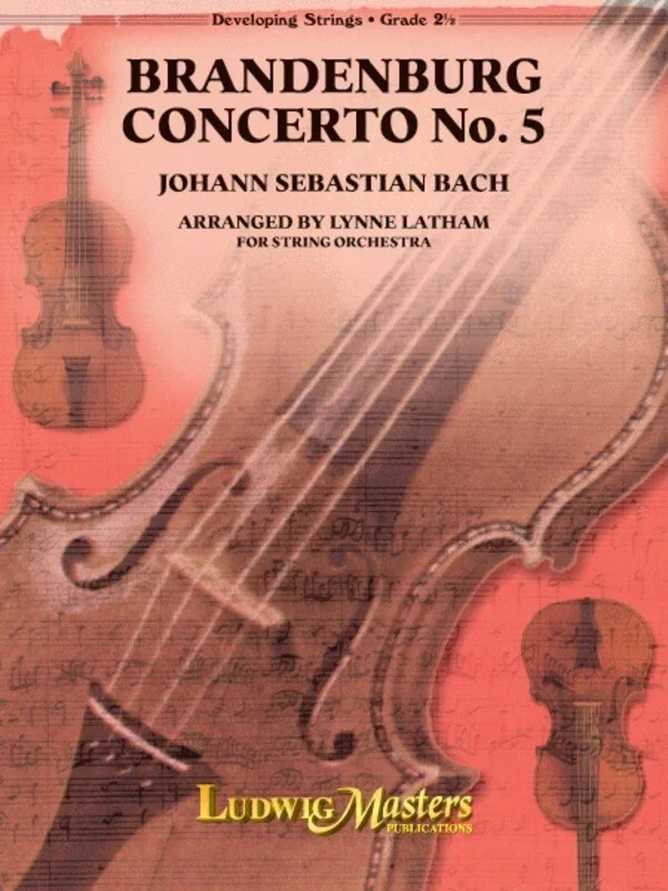 Brandenburg Concerto No 5 So2.5 Score/Parts Book