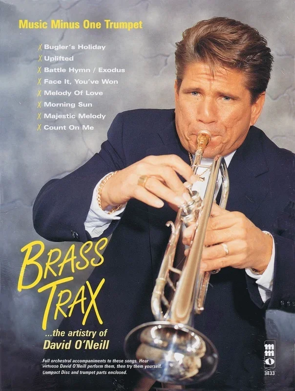 Brass Trax Trumpet Artistry David Oneill Book/CD (Softcover Book/CD)