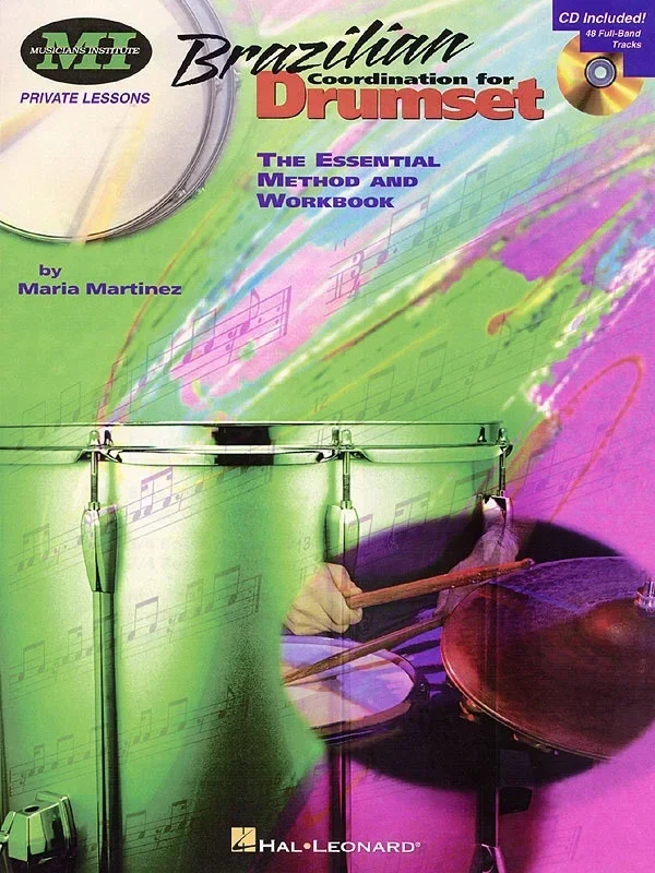 Brazilian Coordination For Drums Book/CD Mi (Softcover Book/CD)