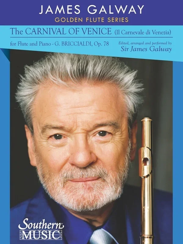Briccialdi – Carnival Of Venice Flute/Piano Arr Galway (Softcover Book)