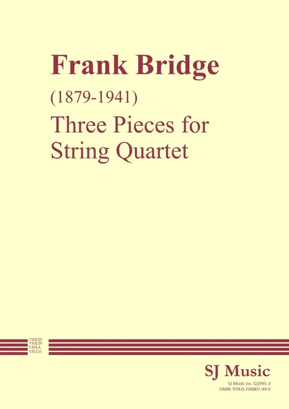Bridge: 3 Pieces for String Quartet, H43