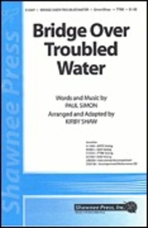 Bridge Over Troubled Water TTBB Book