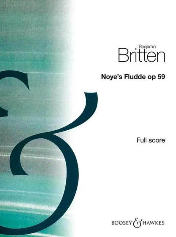 Britten – Noyes Fludde Op 59 Full Score Book