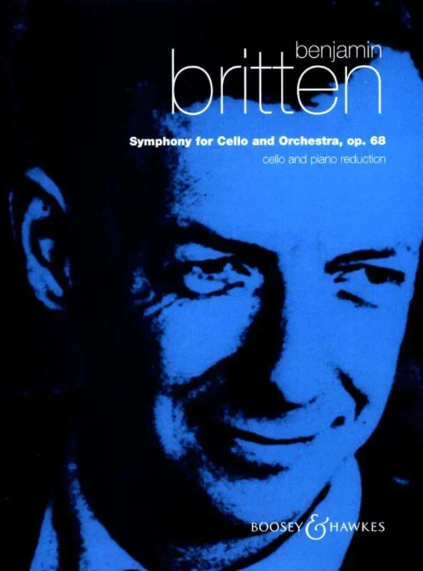 Britten – Symphony Op 68 Cello/Orch Study Score Book