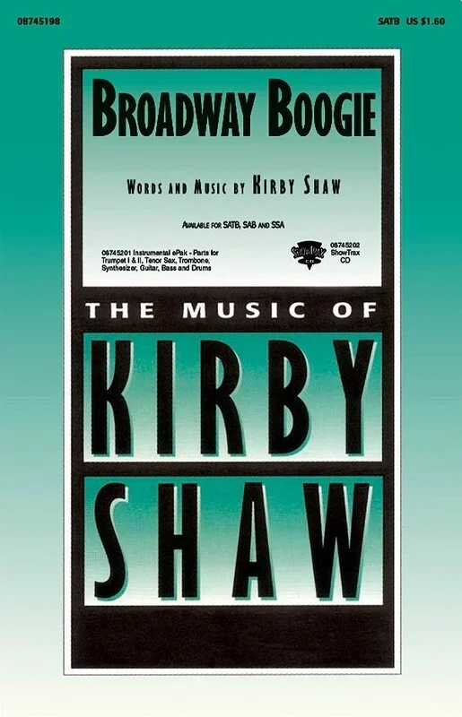 Broadway Boogie SATB (Octavo)