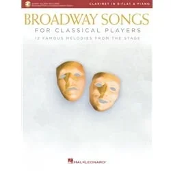 Broadway Songs for Classical Players – Clarinet and Piano