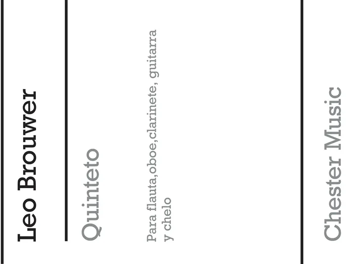 Brouwer: Quinteto