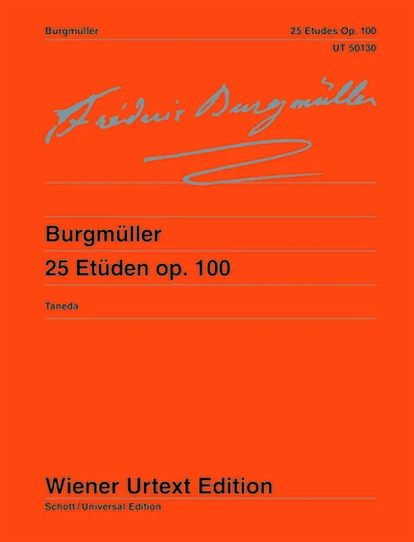 Burgmüller: 25 Etudes, Op. 100
