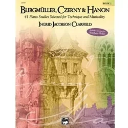 Burgmuller, Czerny and Hanon Volume 2 – Piano