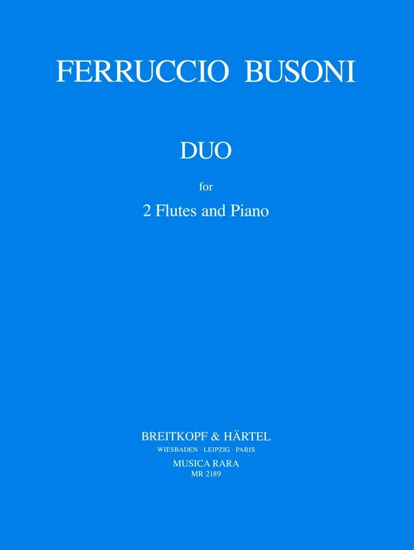 Busoni: Duet in E Minor, Op. 43, BV 156
