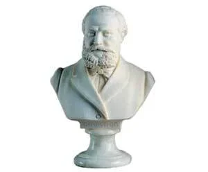 Bust 22cm-Crushed Marble Gounod