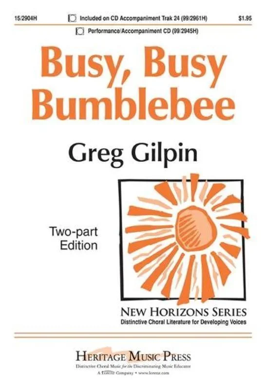 Busy Busy Bumblebee 2 Part (Octavo)