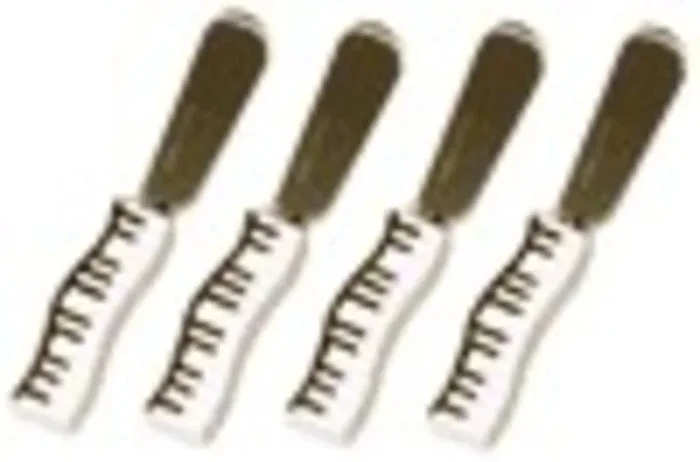 Butter Spreaders Wavy Keyboard Handle Set Of 4