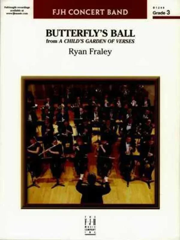 Butterflys Ball From A Childs Garden Of Verses (Music Score/Parts) Book