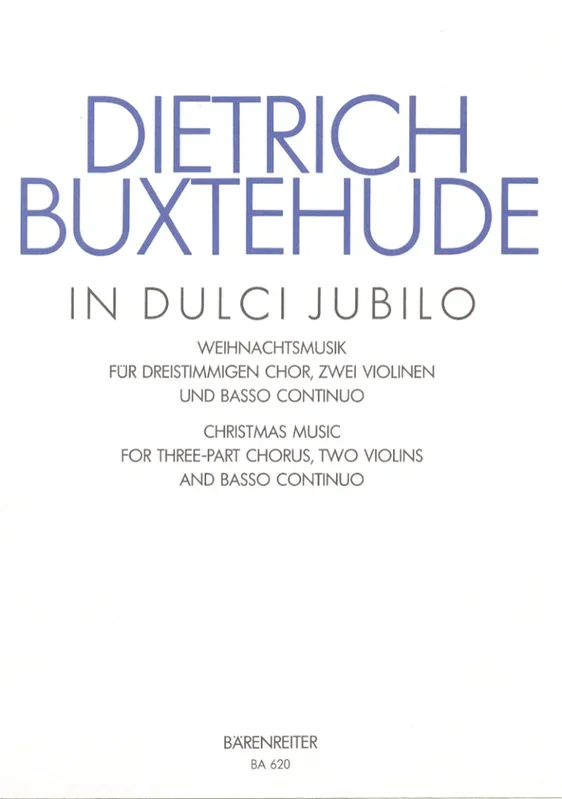 Buxtehude: In Dulci Jubilo – Vocal Score