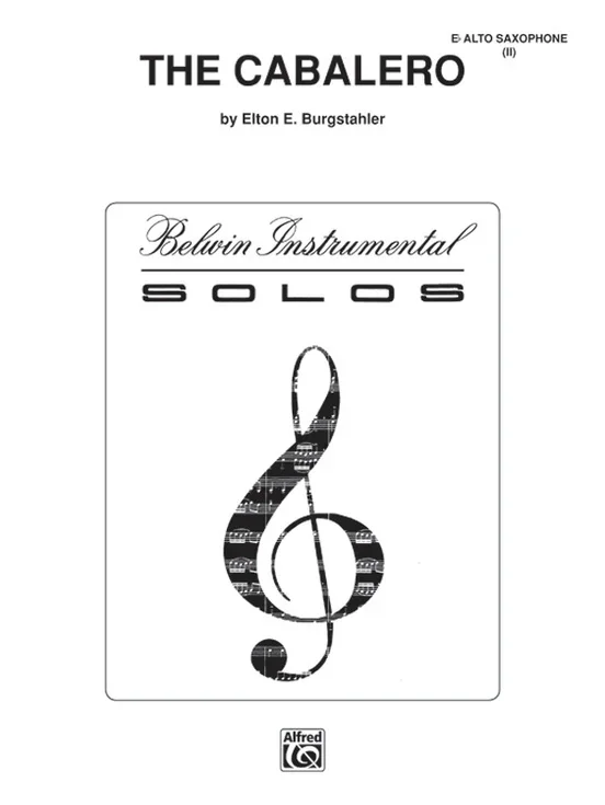 Caballero Alto Sax W/Piano Accomp