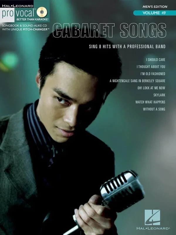 Cabaret Songs Pro Vocal Men V49 Book/CD (Softcover Book/CD)