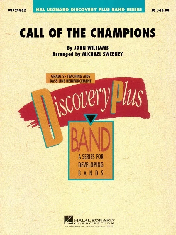 Call Of The Champions Discovery Plus Concert Band 2 (Music Score/Parts)