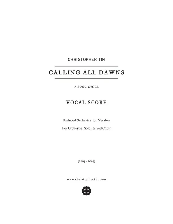 Calling All Dawns SATB