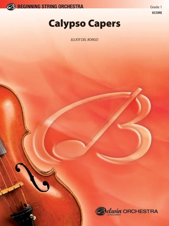 Calypso Capers For String Orchestra Gr 1 & Percussion Score