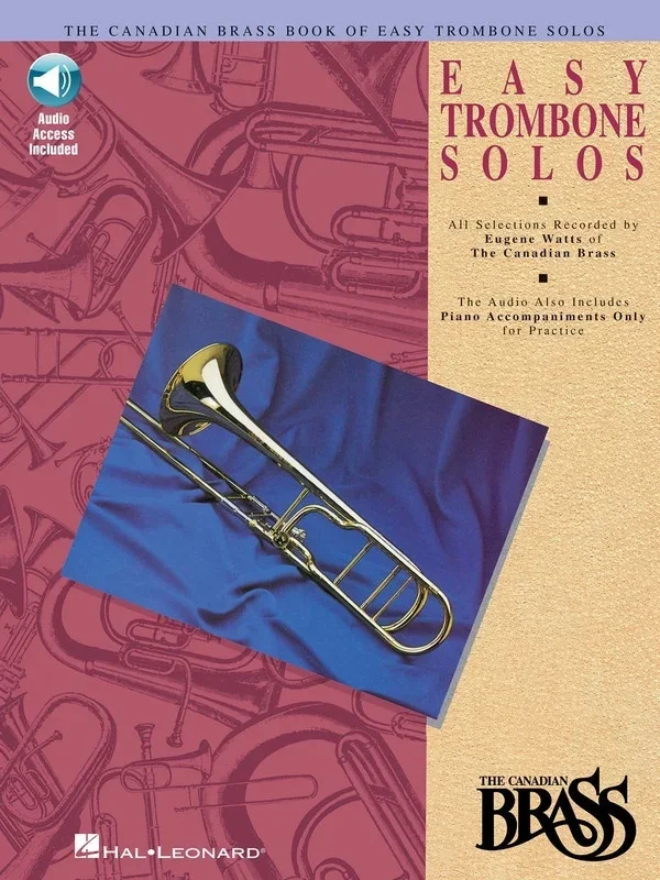 Canadian Brass Easy Trombone Solos Book/CD (Softcover Book/CD)