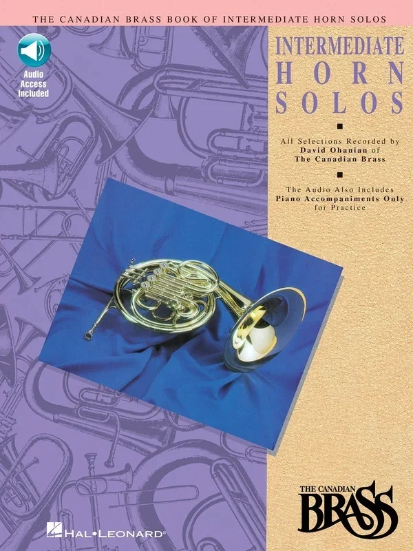 Canadian Brass Intermediate Horn Solos Book/CD (Softcover Book/CD)
