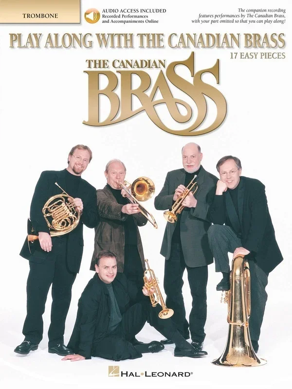 Canadian Brass Play Along Trombone Book/Online Audio (Softcover Book/Online Audio)