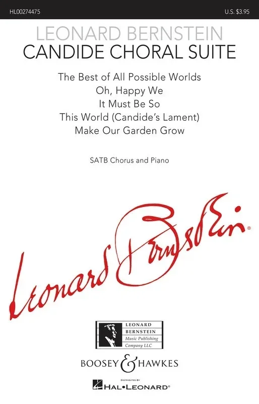 Candide Choral Suite SATB (Octavo)