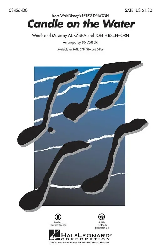 Candle On The Water 2 Pt (Octavo)