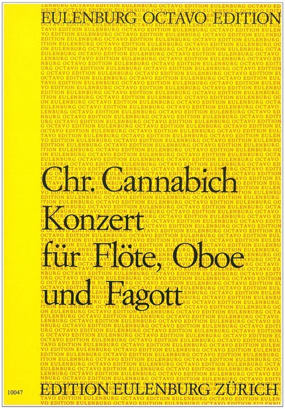 Cannabich: Concerto for Flute, Oboe and Bassoon